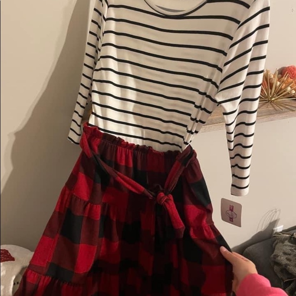 Midi length dress